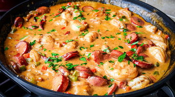 Shrimp and Sausage Étoufée: Easy recipe for beginners in 30 minutes